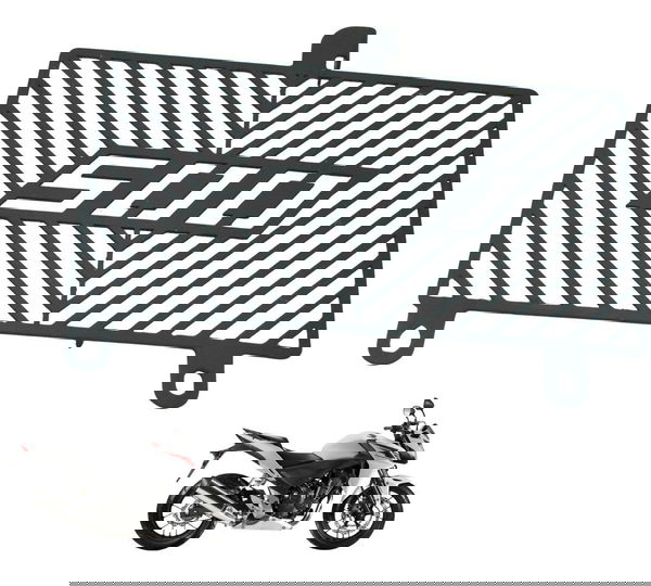 Grade Radiador Honda Cb 500 F 14-15 Preto