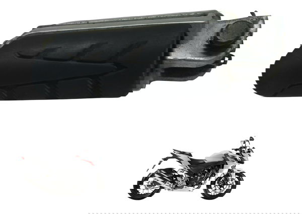 Pedaleira Dianteira Esq C/ Detalh Honda Cb 500 F 14-15 Orig