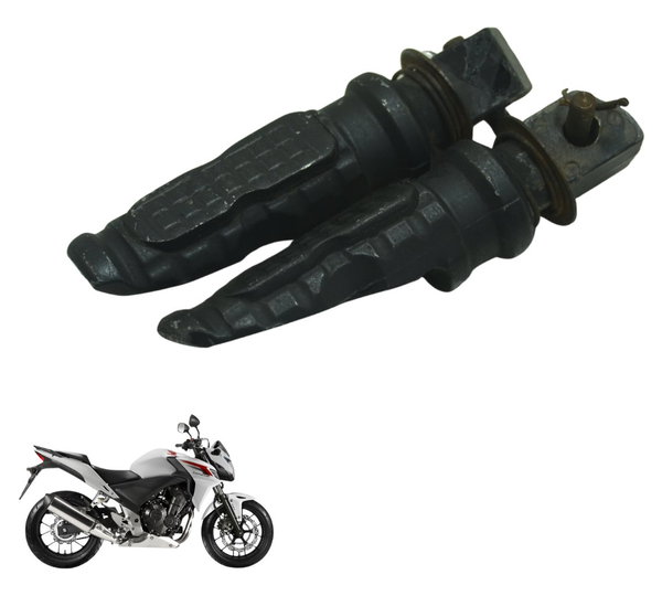 Par Pedaleira Traseira Paralela Honda Cb 500 F 14-15