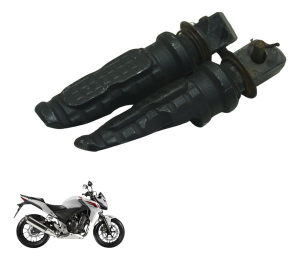 Par Pedaleira Traseira Paralela Honda Cb 500 F 14-15