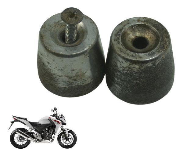 Par Peso Guidão Honda Cb 500 F 14-15 Original