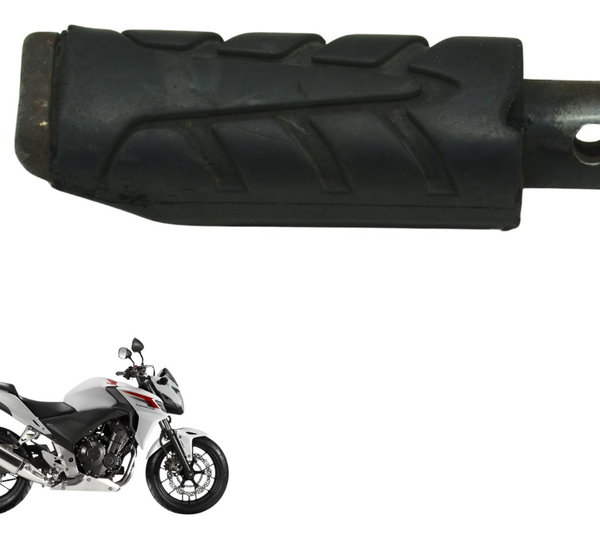 Pedaleira Traseira Dir C/ Detalhes Honda Cb 500 F 14-15 Orig