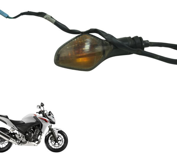 Pisca Traseiro Direito C/ Avaria Honda Cb 500 F 14-15 Orig Direito