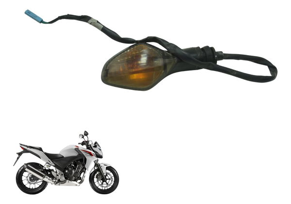 Pisca Traseiro Direito C/ Avaria Honda Cb 500 F 14-15 Orig