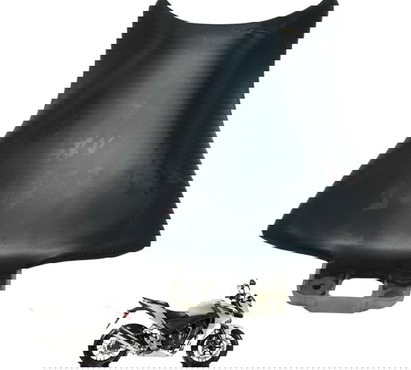 Banco Dianteiro C/ Avaria Honda Cb 500 F 14-15 Original Preto