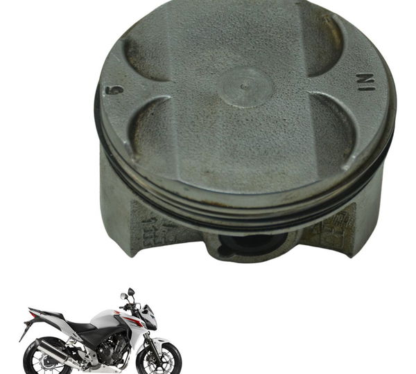 Pistão E Anéis Honda Cb 500 F 14-15 Original