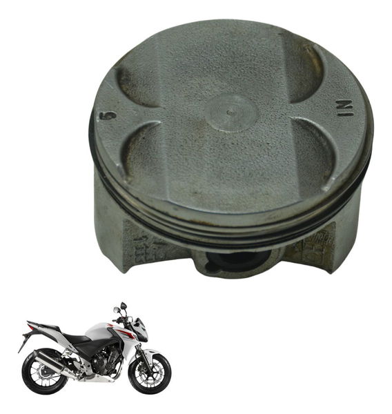 Pistão E Anéis Honda Cb 500 F 14-15 Original
