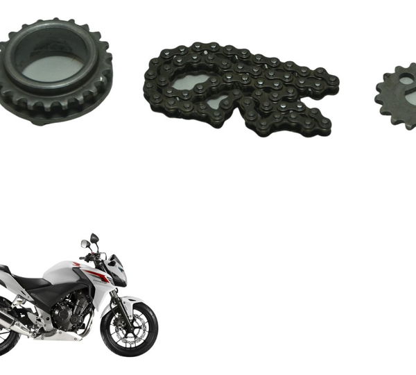 Engrenagem Corrente Bomba Óleo Honda Cb 500 F 14-15 Original