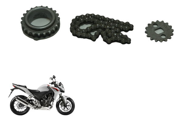 Engrenagem Corrente Bomba Óleo Honda Cb 500 F 14-15 Original