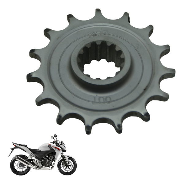 Pinhão 15 Dentes Honda Cb 500 F 14-15 Original