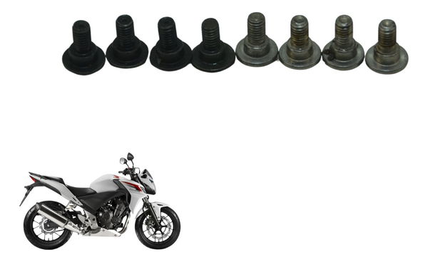 Kit C/ 8 Parafuso Carenagem Honda Cb 500 F 14-15 Original
