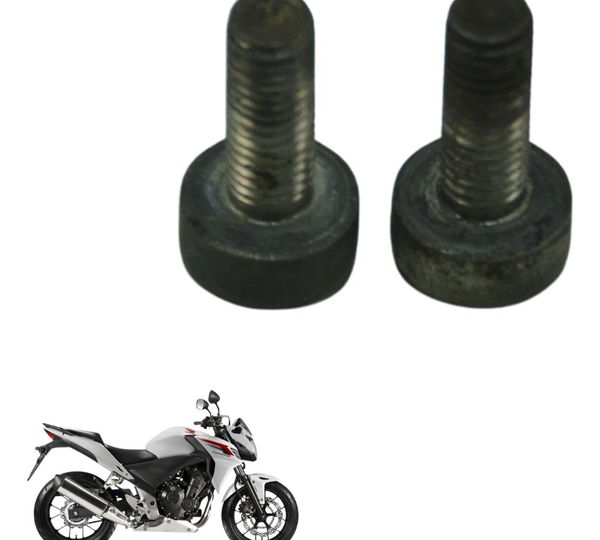 Par Parafuso Suporte Pedaleira Honda Cb 500 F 14-15 Original