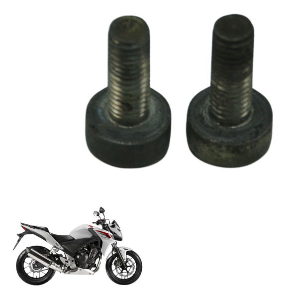 Par Parafuso Suporte Pedaleira Honda Cb 500 F 14-15 Original