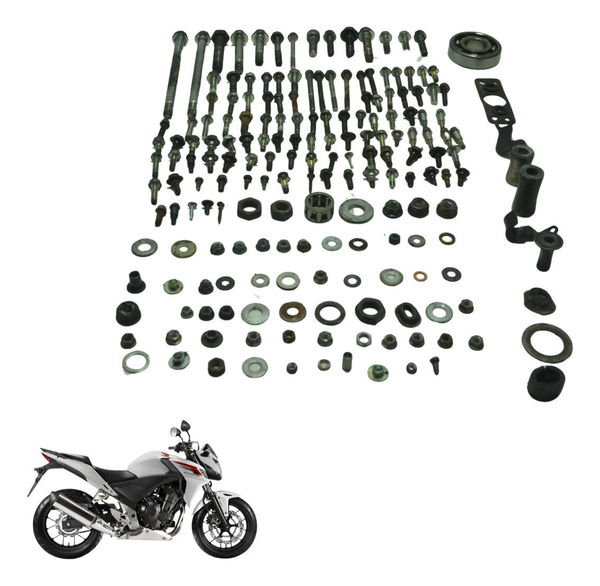 Kit Parafusos Diversos Honda Cb 500 F 14-15 Original