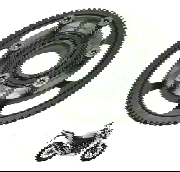 Placa Partida Honda Cb 500 F 14-15 Original Placa Partida Honda Cb 500 F 14-15 Original