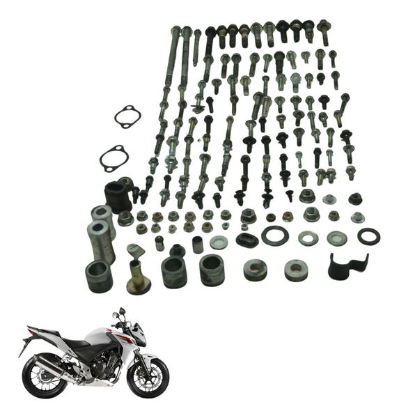 Kit Parafusos Diversos Honda Cb 500 F 14-15 Original