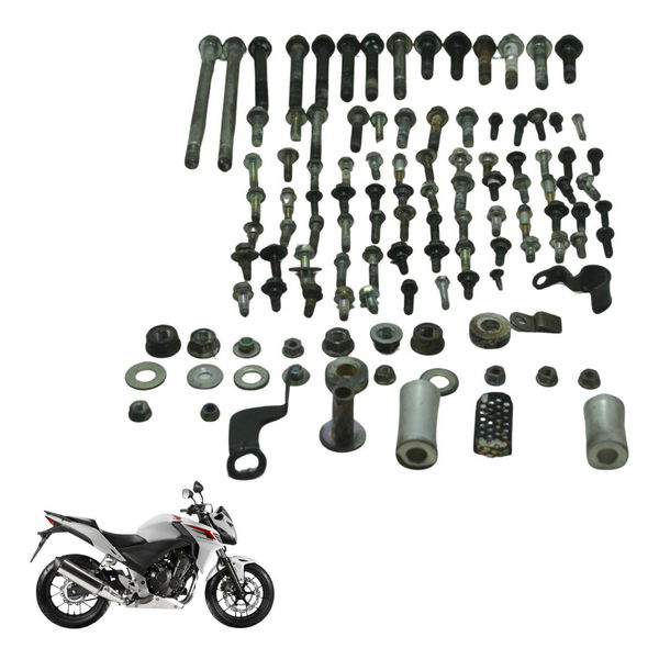 Kit Parafuso Diversos Honda Cb 500 F 14-15 Original