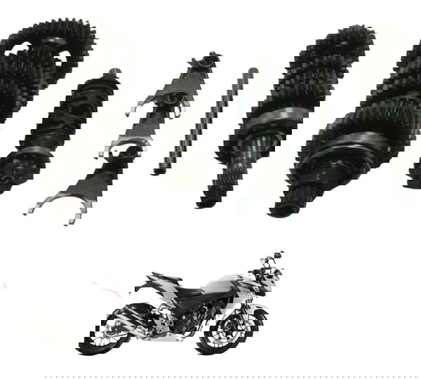 Caixa Marcha Câmbio Honda Cb 500 F 14-15 Original