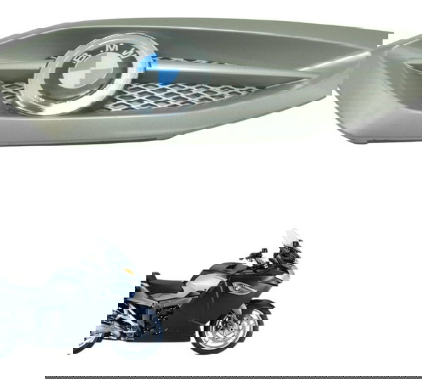Carenagem Acabamento Emblema Dir Bmw K 1300 Gt 09-10 Orig Prateado
