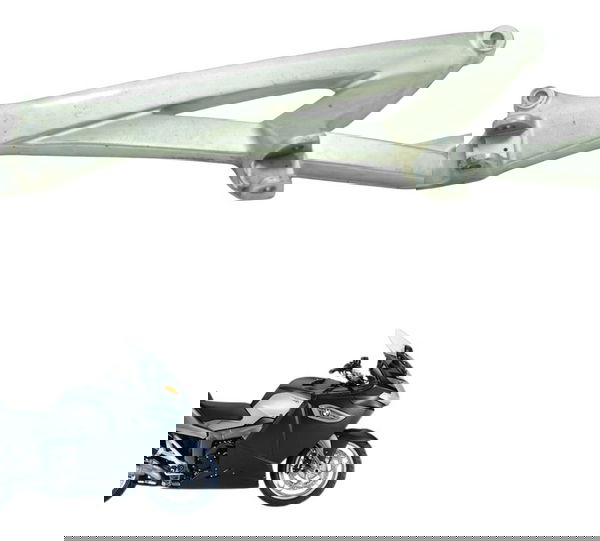 Suporte Pedaleira Direita Bmw K 1300 Gt 09-10 Original Prateado