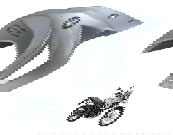 Carenagem Lateral Dir C/detal Bmw F 650 Gs 09-12 Original Cinza