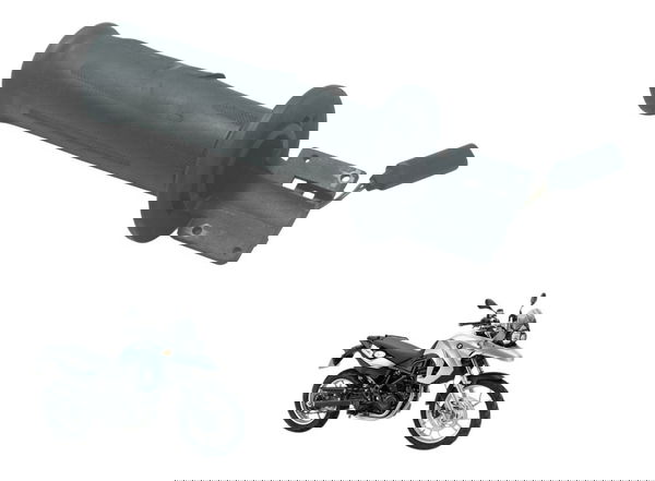 Manopla Esq C/aquecedor C/avaria Bmw F 650 Gs 09-12 Original Preto