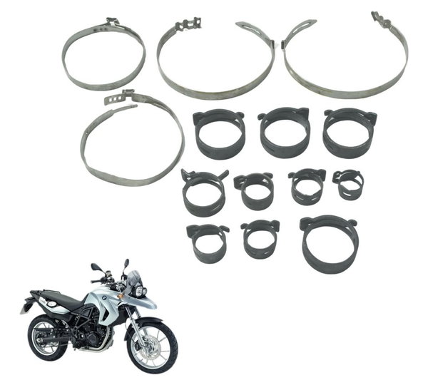 Kit Abraçadeiras Diversas Bmw F 650 Gs 09-12 Original