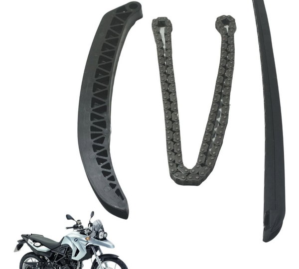 Kit Guia Tensor Corrente Comando Bmw F 650 Gs 09-12 Original