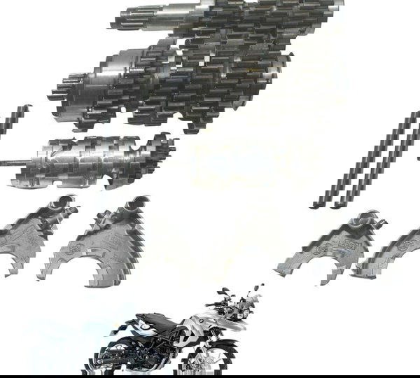 Caixa Marcha Câmbio Bmw F 650 Gs 09-12 Original