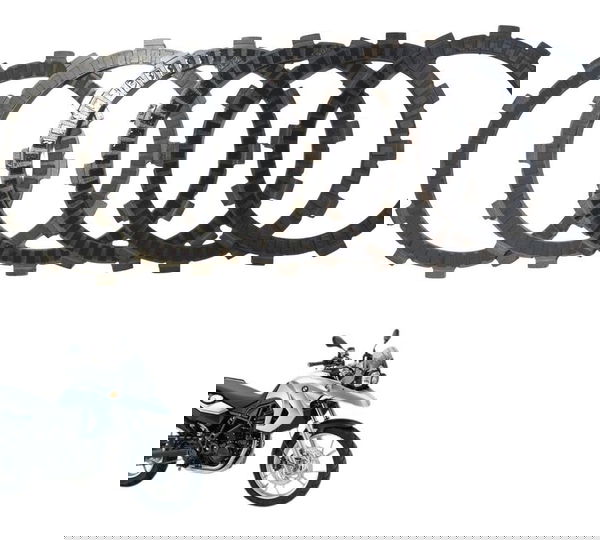 Jogo Disco Embreagem Bmw F 650 Gs 09-12 Original