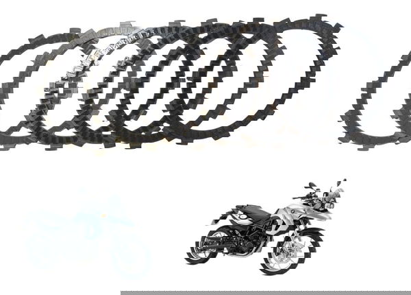 Jogo Disco Embreagem Bmw F 650 Gs 09-12 Original