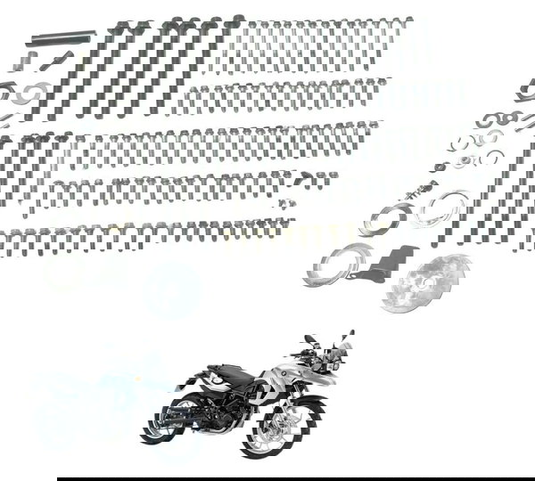 Kit Parafuso Motor Bmw F 650 Gs 09-12 Original