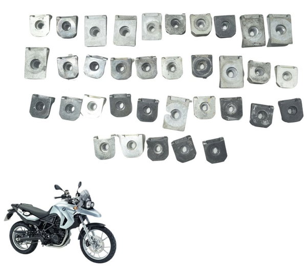 Kit Presilhas Carenagem Bmw F 650 Gs 09-12 Original