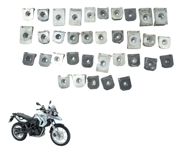 Kit Presilhas Carenagem Bmw F 650 Gs 09-12 Original