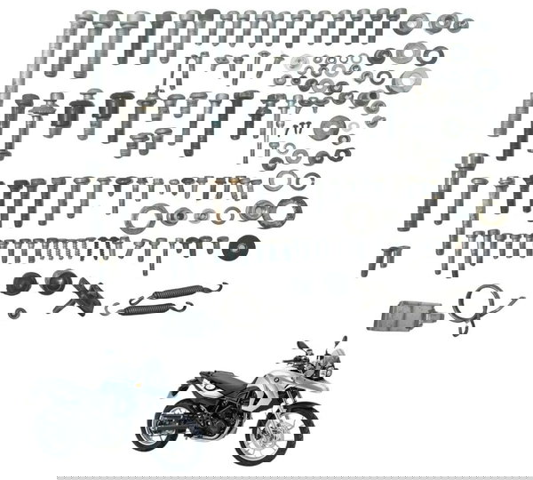 Ki Parafusos Diversos Bmw F 650 Gs 09-12 Original