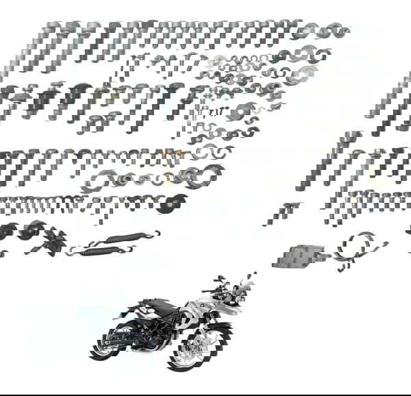 Ki Parafusos Diversos Bmw F 650 Gs 09-12 Original