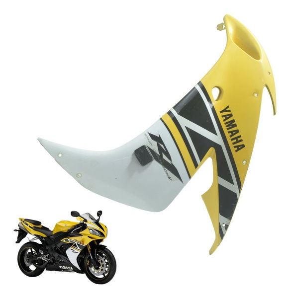 Carenagem Lateral Esq C/detal Yamaha Yzf R1 04-06 Original