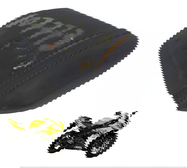 Banco Traseiro C/ Avaria Yamaha Yzf R1 04-06 Original Preto