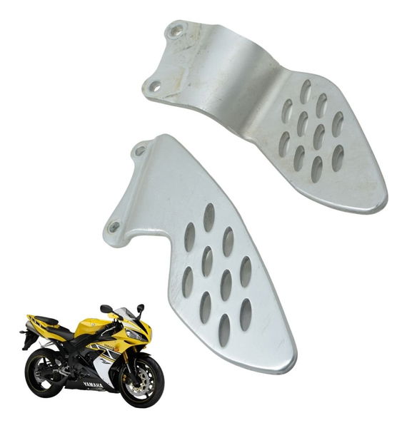 Par Protetor Pedaleira Yamaha Yzf R1 04-06 Original