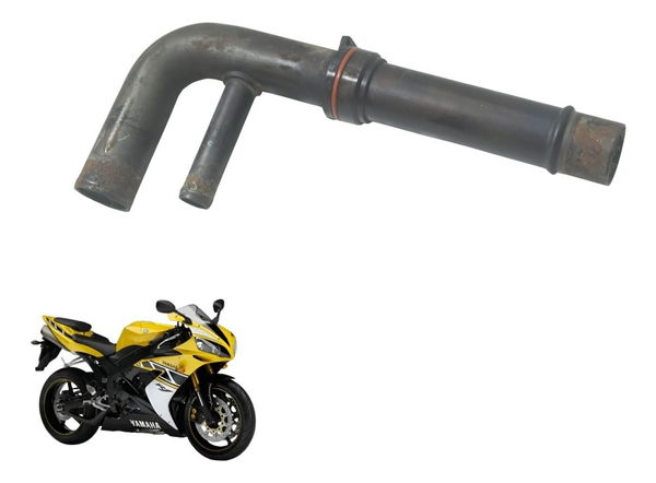Tubo Conexão Água Yamaha Yzf R1 04-06 Original