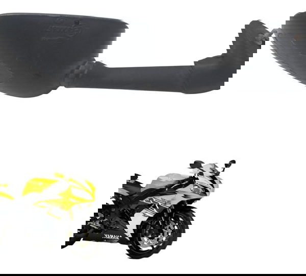 Espelho Retrovisor Esq C/detalhes Yamaha Yzf R1 04-06 Orig
