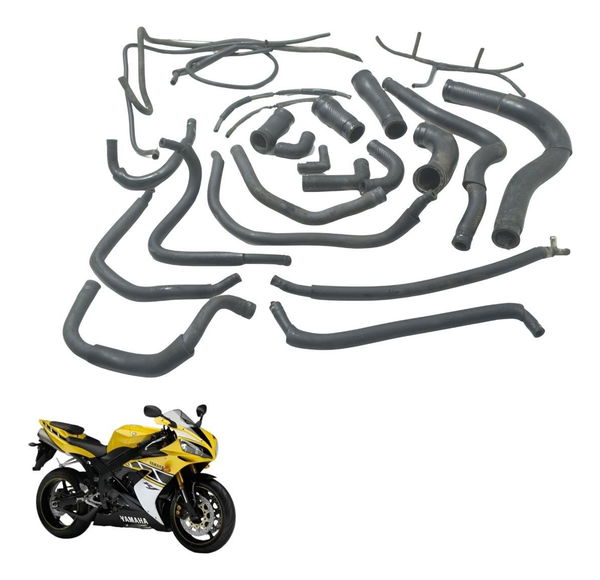 Kit Mangueiras Yamaha Yzf R1 04-06 Original