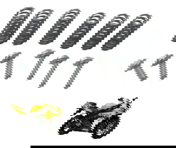 Kit Parafuso Mola Embreagem Yamaha Yzf R1 04-06 Original