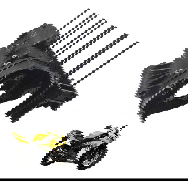 Carcaça Bloco Motor Superior Yamaha Yzf R1 04-06 Original