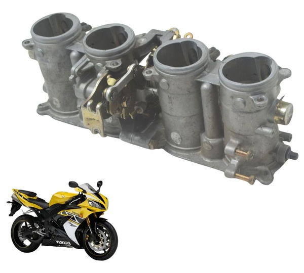 Carcaça Corpo Injeção Yamaha Yzf R1 04-06 Original