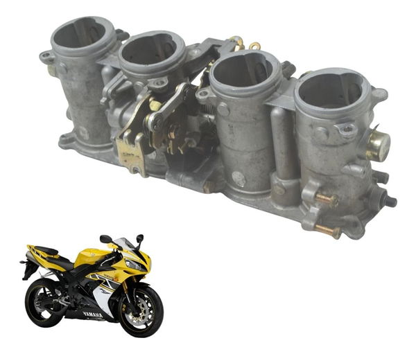 Carcaça Corpo Injeção Yamaha Yzf R1 04-06 Original