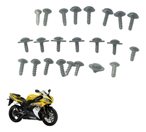 Kit Parafuso Supérfulos Yamaha Yzf R1 04-06 Original