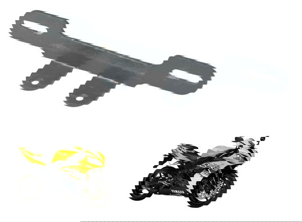 Suporte Luz Placa Yamaha Yzf R1 04-06 Original