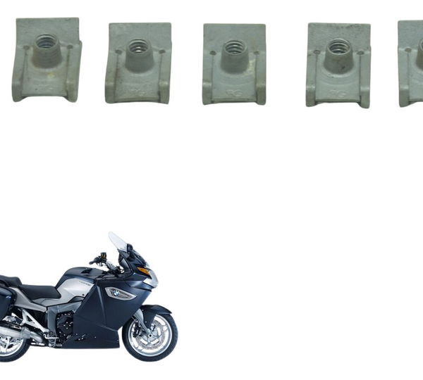 Kit C/5 Presilhas Suporte Proteção Farol Bmw K 1300 Gt 09-10