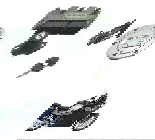 Kit Chave Ignição Módulo Code Bmw K 1300 Gt 09-10 Original